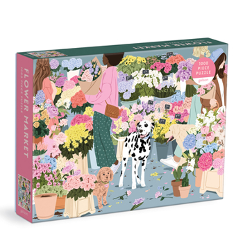 Misc. Flower Market 1000 Piece Puzzle Book