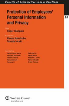 Paperback Protection of Employees' Personal Information and Privacy Book