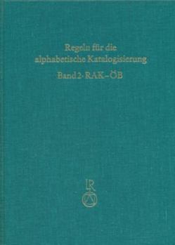 Hardcover Regeln Fur Offentliche Bibliotheken (Rak-Ob) [German] Book