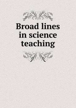 Paperback Broad Lines in Science Teaching Book