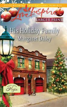 Mass Market Paperback His Holiday Family [Large Print] Book