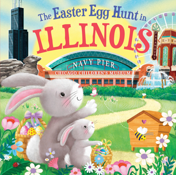 Hardcover The Easter Egg Hunt in Illinois Book