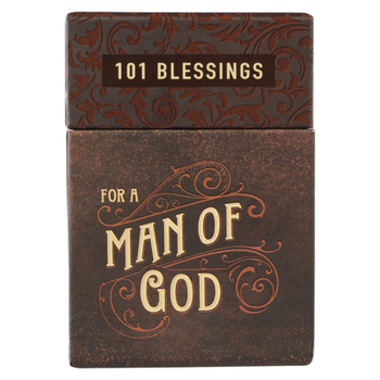 Misc. 101 Blessings for a Man of God, a Box of Blessings Book