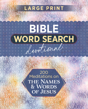 Spiral-bound 200 Meditations on the Names & Words of Jesus: Bible Word Search Devotional Book