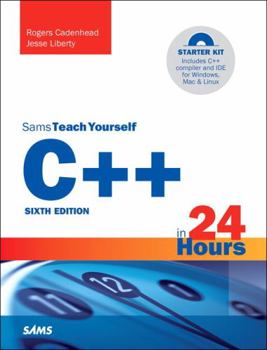 Paperback C++ in 24 Hours, Sams Teach Yourself Book