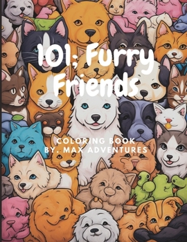 Paperback 101: Furry Friends Coloring Book