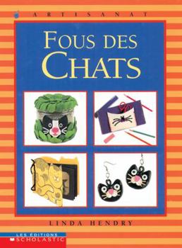 Paperback Fous des chats [French] Book