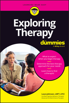Paperback Exploring Therapy for Dummies Book