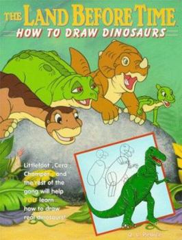 Paperback Draw the Land Before Time Book