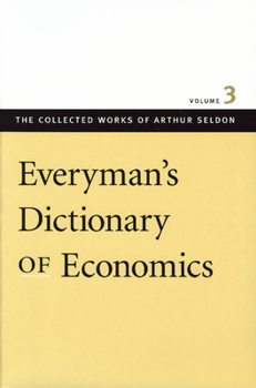 Paperback Everyman's Dictionary of Economics Book