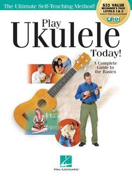 Paperback Play Ukulele Today! All-In-One Beginner's Pack: Includes Book 1, Book 2, Audio & Video Book