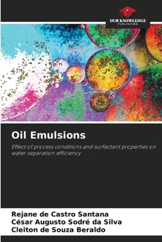 Oil Emulsions: Effect of process conditions and surfactant properties on water separation efficiency