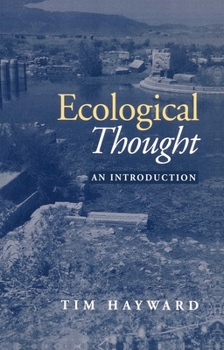 Hardcover Ecological Thought: From Nationalism to Globalization Book