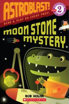 Paperback Astroblast! Moon Stone Mystery Book