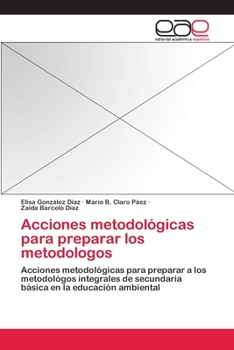 Paperback Acciones metodológicas para preparar los metodologos [Spanish] Book