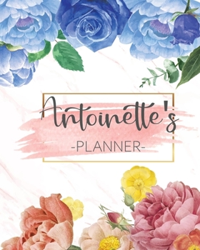 Antoinette's Planner: Monthly Planner 3 Years January - December 2020-2022 | Monthly View | Calendar Views Floral Cover - Sunday start