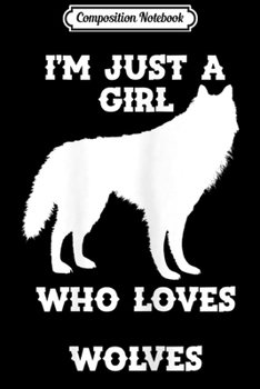 Composition Notebook: I'm the darkness fear me Wolf  Journal/Notebook Blank Lined Ruled 6x9 100 Pages