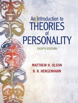 Hardcover An Introduction to Theories of Personality Book