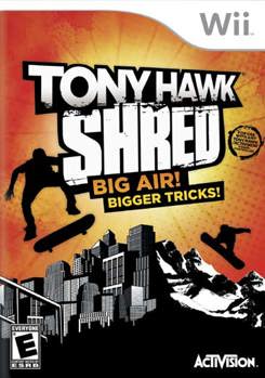 Game - Nintendo Wii Tony Hawk: Shred (sw) Book