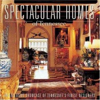Hardcover Spectacular Homes of Tennessee Book