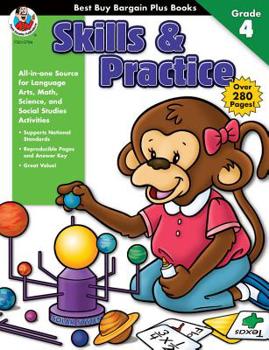 Paperback Skills & Practice, Grade 4 Book