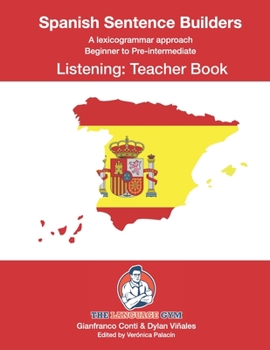 Paperback Spanish Sentence Builders - LISTENING - Teacher Book