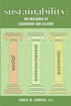 Paperback Sustainability: The Influence of Leadership and Culture Book