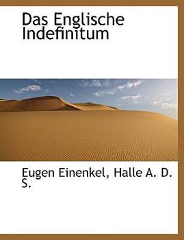 Das Englische Indefinitum