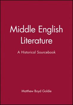 Paperback Middle English Literature: A Historical Sourcebook Book