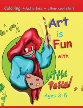 Paperback Art is Fun with little Pascal vol 1: Abbybooks4kids Book