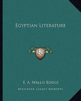 Paperback Egyptian Literature Book