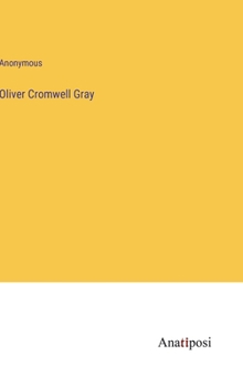 Hardcover Oliver Cromwell Gray Book