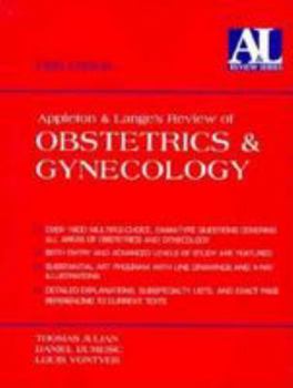 Paperback Appleton and Lange's Review of Obstetrics and Gynecology Book