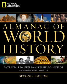 Paperback National Geographic Almanac of World History Book