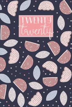 2020: A5 Diary Week on 2 Pages to View WO2P Journal | Horizontal Weekly Planner | Folk Art Flowers Navy & Pink (2020 Weekly Diaries)