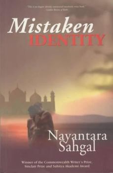 Paperback Mistaken Identity [Jun 15, 2004] Sahgal, Nayantara Book