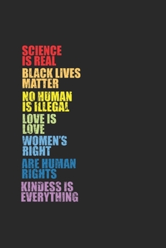 Cuaderno: Regalo De Derechos Ciencia Derechos Humanos De La Mujer,120 P�ginas, 6X9 (Ca. A5), Con L�neas / Diario