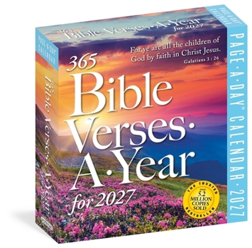 365 Bible Verses-A-Year Page-A-Day® Calendar 2027: Timeless Words from the Bible to Guide, Comfort, and Inspire