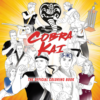 Paperback Cobra Kai: The Official Coloring Book