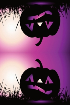 Notebook | Journal | Diary: Halloween special | Dot Grip | Sturdy Matte Softcover | 6x9 inches | 108 Pages with watermark spider