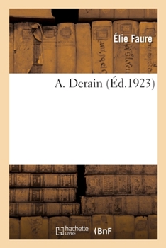 Paperback A. Derain [French] Book