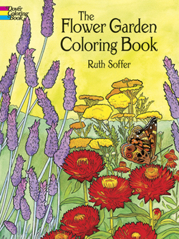 Paperback The Flower Garden Coloring Book