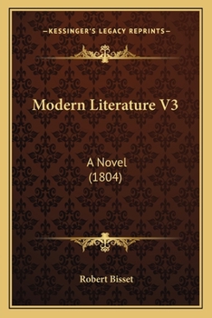 Paperback Modern Literature V3: A Novel (1804) Book