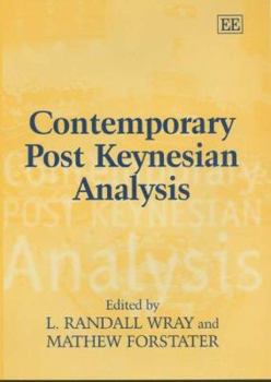 Hardcover Contemporary Post Keynesian Analysis Book