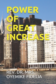 Paperback Power of Great Increase Book