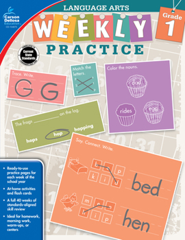 Paperback Language Arts, Grade 1 Book