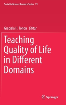 Hardcover Teaching Quality of Life in Different Domains Book