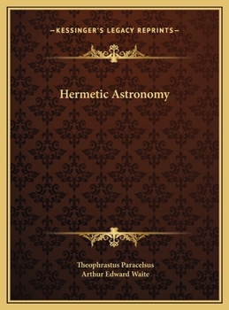 Hardcover Hermetic Astronomy Book