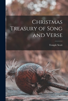 Paperback Christmas Treasury of Song and Verse Book