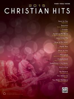 Paperback 2015 Christian Hits: Piano/Vocal/Guitar Book